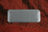 NAMNSKYLT 25X63MM SILVER BORSTAD