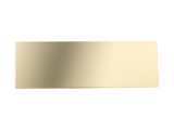 Inteckningsplåt 17x48mm guld