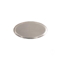 NAMNSKYLT 34X64MM OVAL SILVER BORSTAD